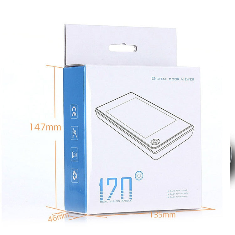 SF520A 2.0 Million Pixels Wireless Anti-Theft Smart Video Doorbell with 3.5 inch Display Screen SF520A 2.0 Million Pixels Wireless Anti-Theft Smart Video Doorbell with 3.5 inch Display Screen